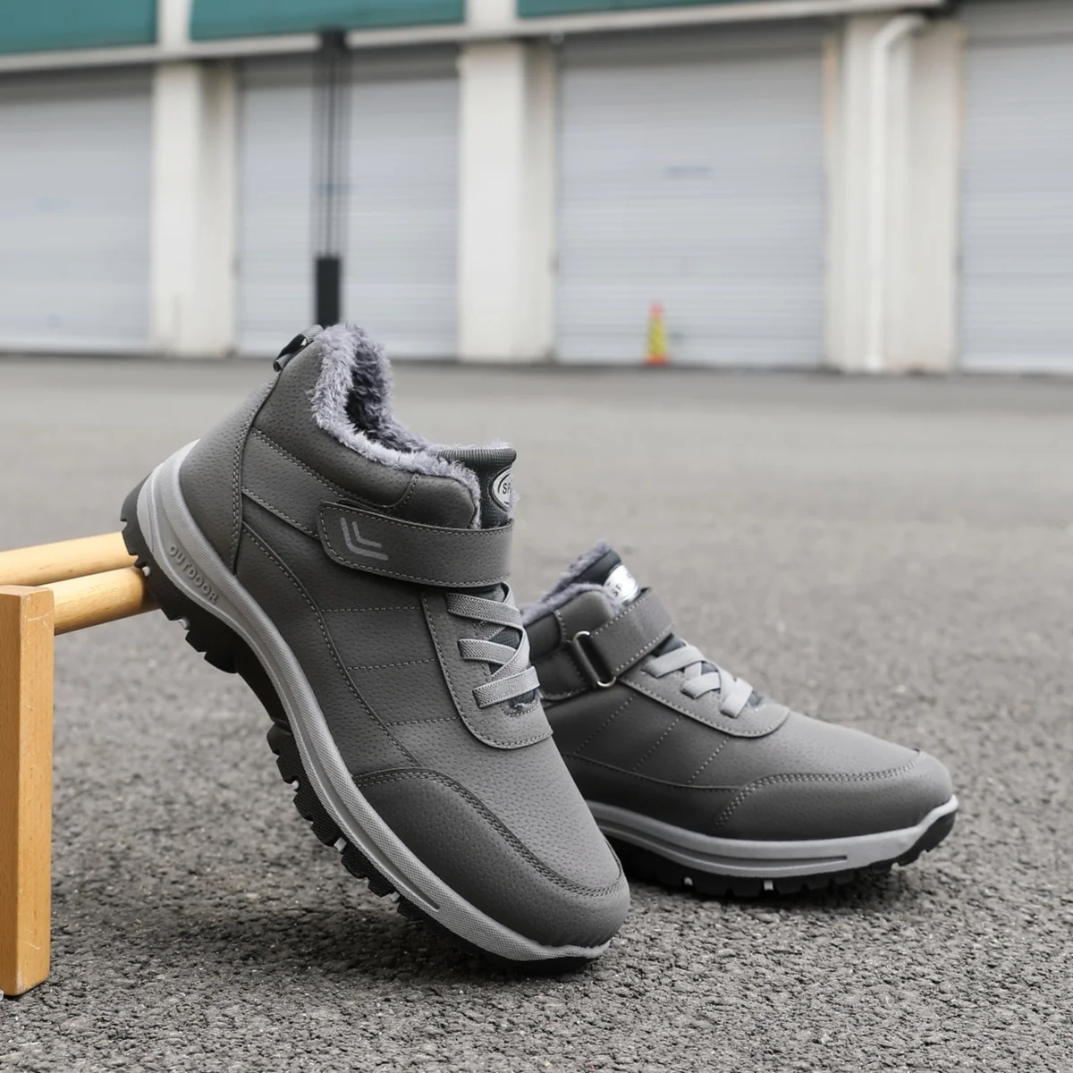 Men's Winter Warm Boots, Thickened Fleece Lining, Ultra-Soft Comfortable Insole, Versatile Casual Style