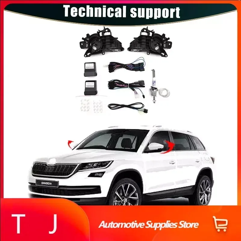 

Car Mirror Electric Automatic Rearview Mirror Folding System Side Mirrors Folded Motor Kit Modules for Skoda KODIAQ 2017-2023