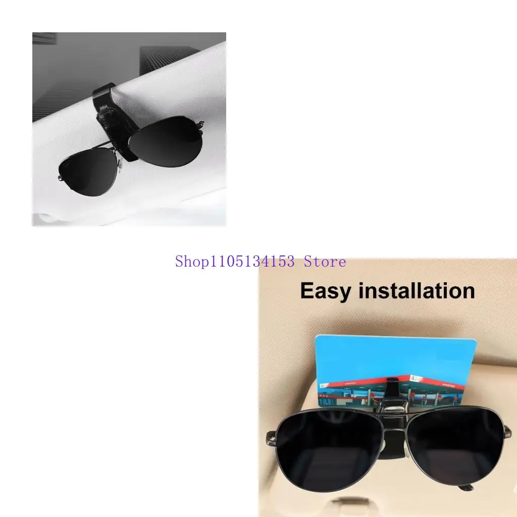 

hg89 10PCS S Shaped Sunshade Clip Holder Quick Release Designs Clip for Eyewear Tool