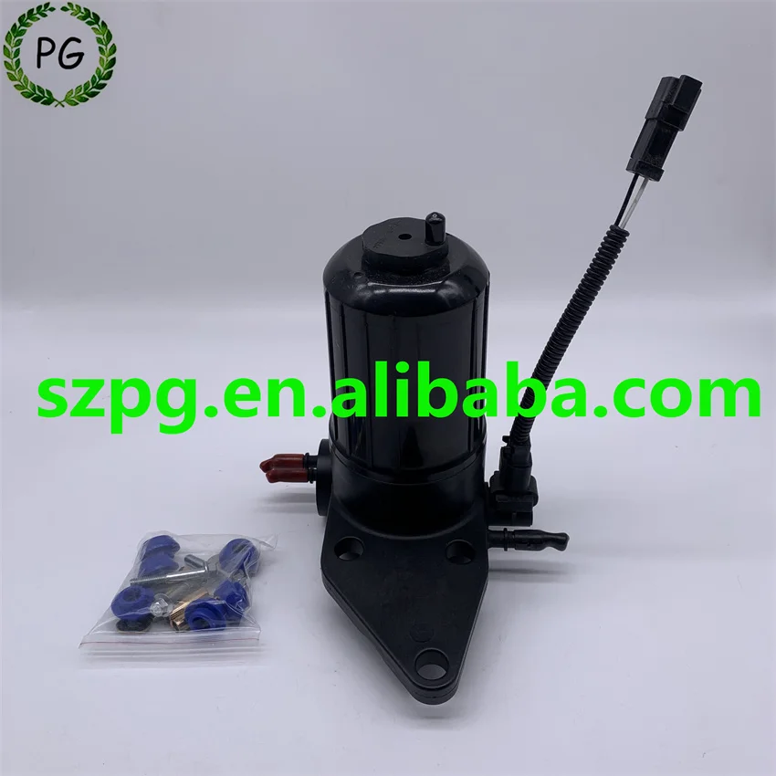 24V ULPK0040 Fuel Pump Assembly for JCB & Massey Ferguson LIFT Priming OIL PUMP 386-0189 434-2751 299-9265 232-7808 4132A015M1