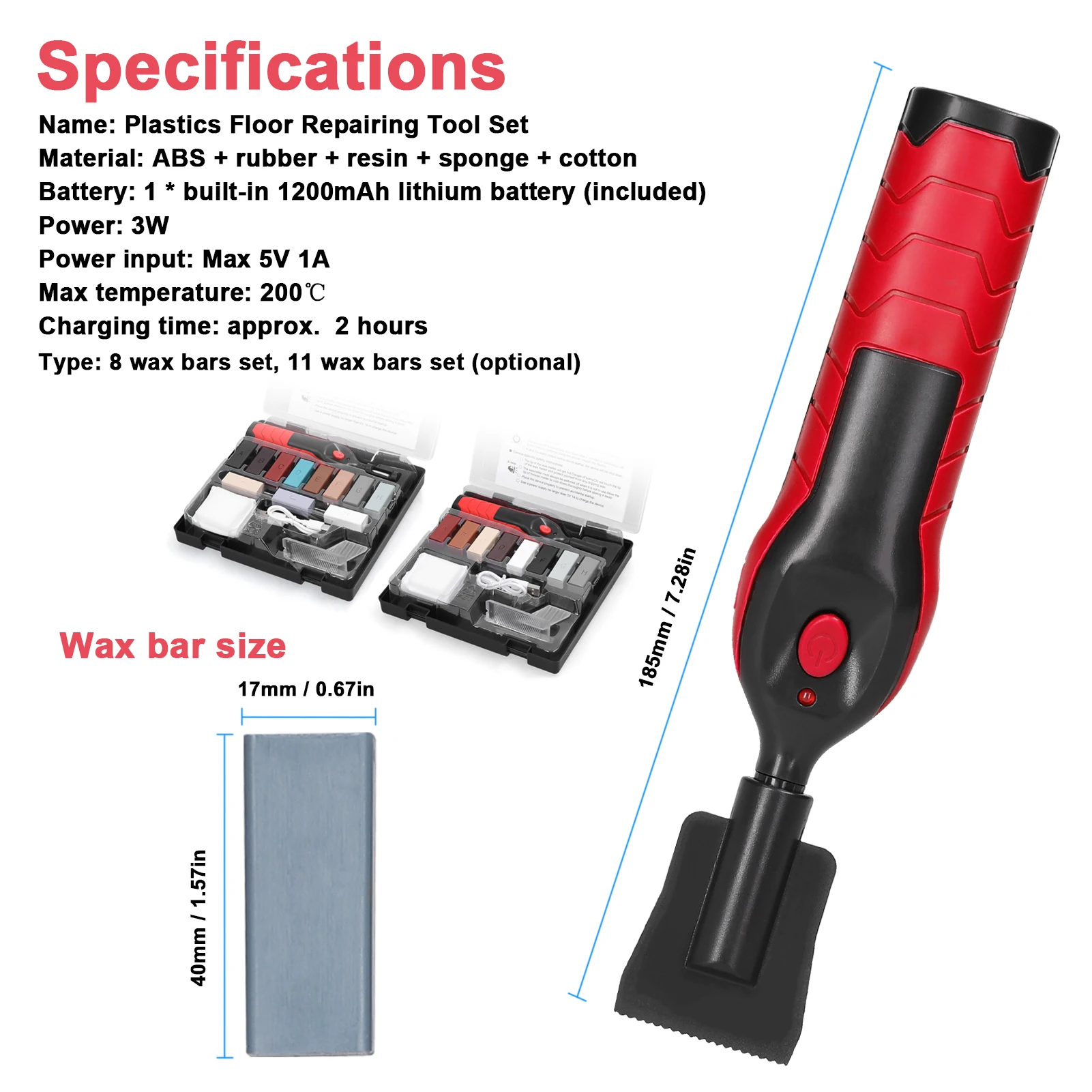 Tile Floor DIY Repairing Tool Set Multifunction Porcelain Furniture Repairing Tool Set Scratch Nail Hole Crack Filler Tool Set