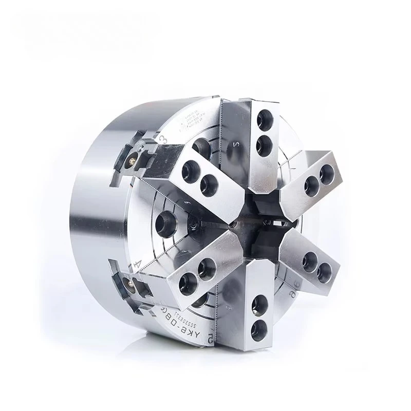 

6Jaw Lathe Chuck 160mm Six Jaw Self-Centering Lathe Chuck Hardened Steel for Mini Lathe for Clamping Jaw Chuck