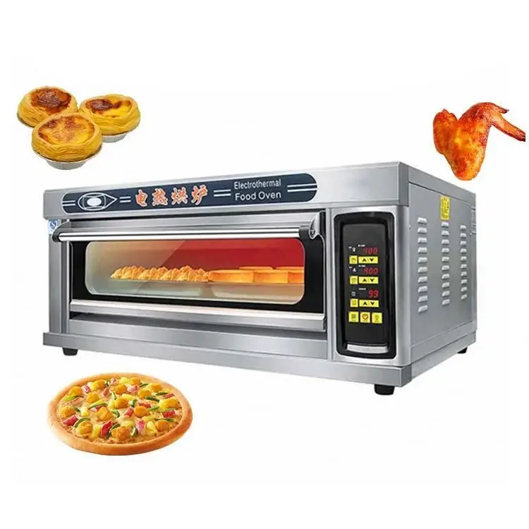 

Commercial Hot Air Perspective Electric Convection Bakery Equipment Oven Gas Bread Baking Oven