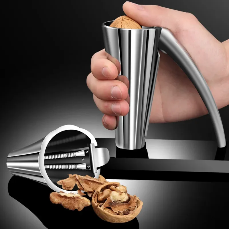 for Zinc Alloy Nut Clip Household Kitchen Walnut Sheller Thickened Reinforcement Stick Macadamia Nut Cracker Tool