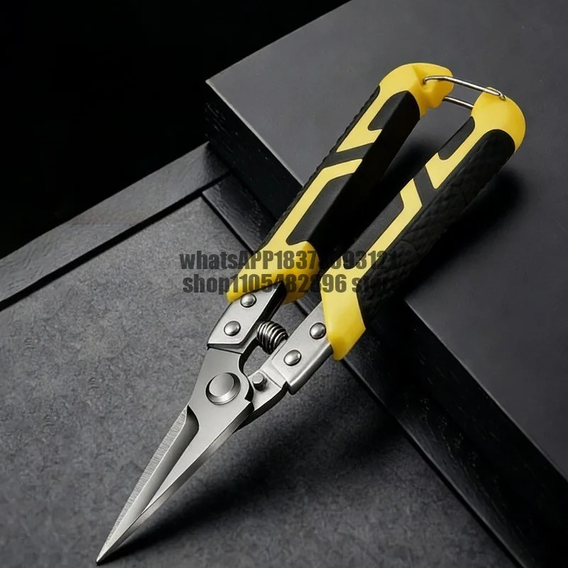 Industrial Grade Steel Shears Multifunctional Steel Shearing Tools Sharp and Durable Strength Shears
