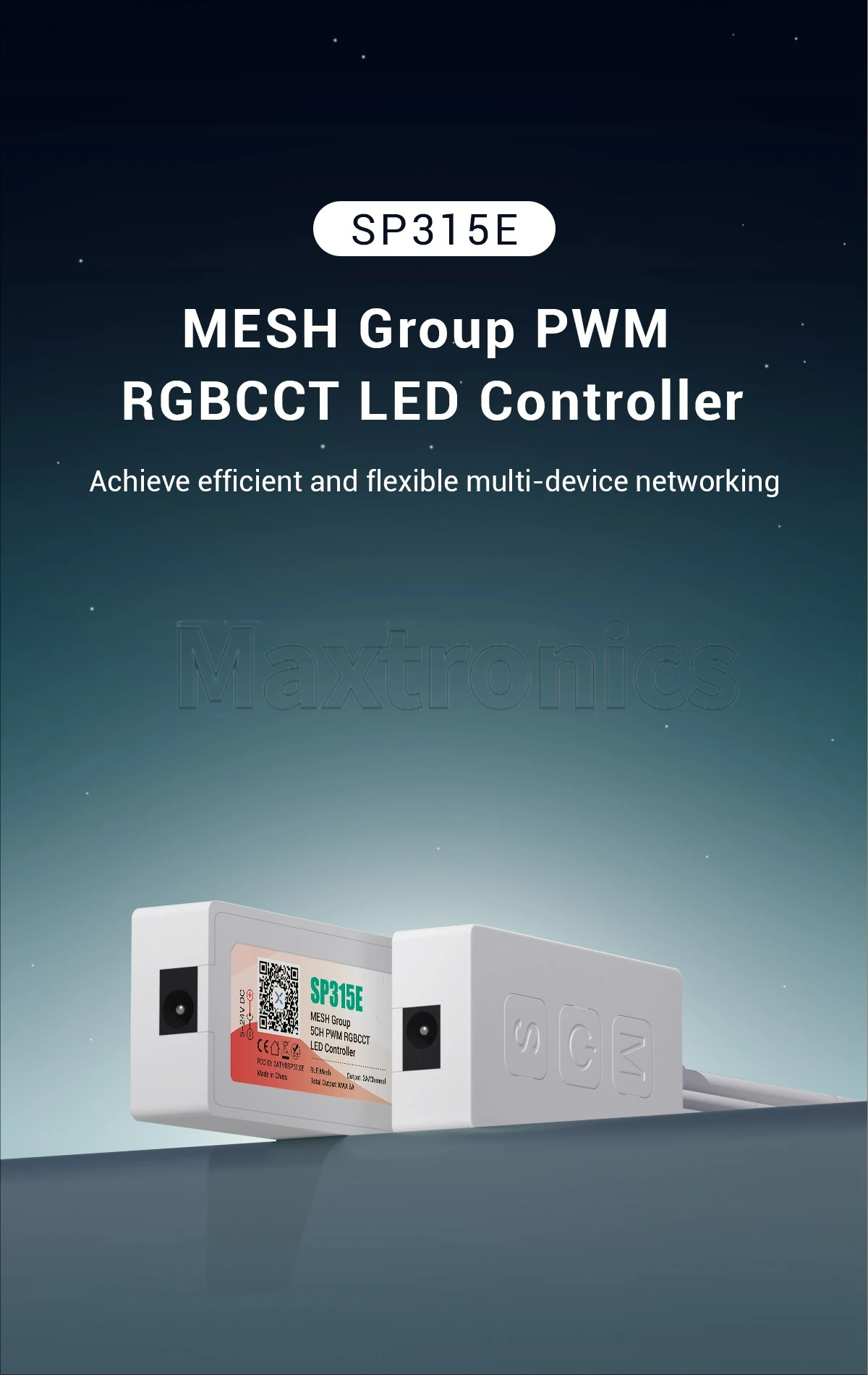 Mesh group control SPI RGBW LED 1-5CH pwm controller with bluetooth APP music control SP318E SP312E SP313E SP314E SP315E SP311E