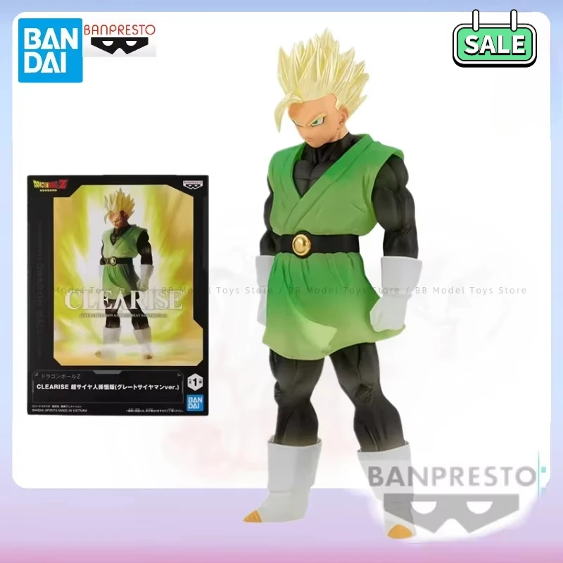 In Stock Bandai BB Original Banpresto Anime Dragon Ball Z CLEARISE Super Saiyan Son Gohan Figure Action Model Collectible Toys