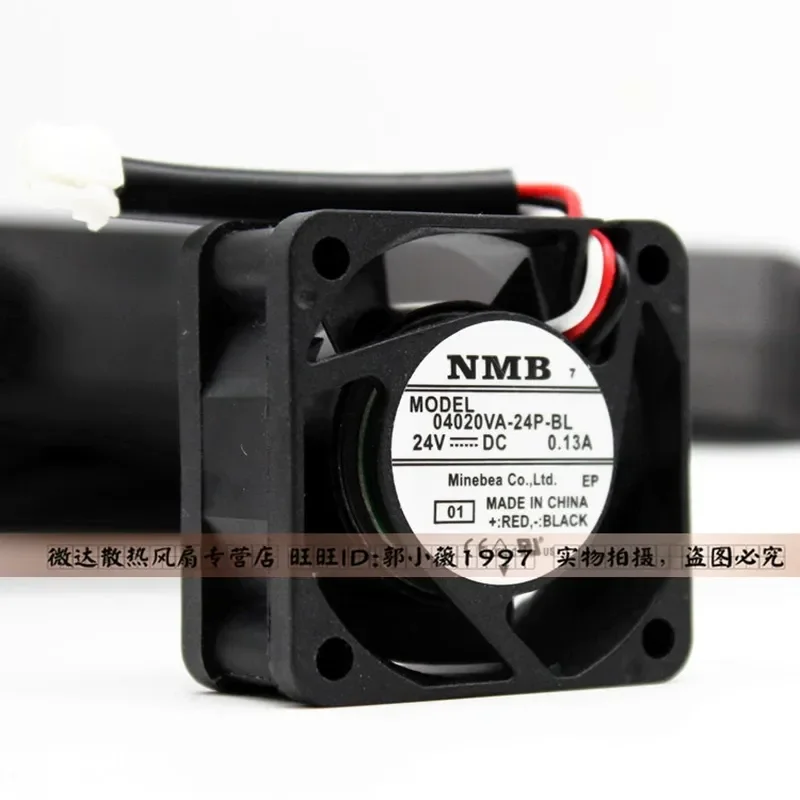 for NMB 4CM 04020VA-24P-BL 24V 0.13A Three-Wire Special Cooling Fan for Yaskawa Driver