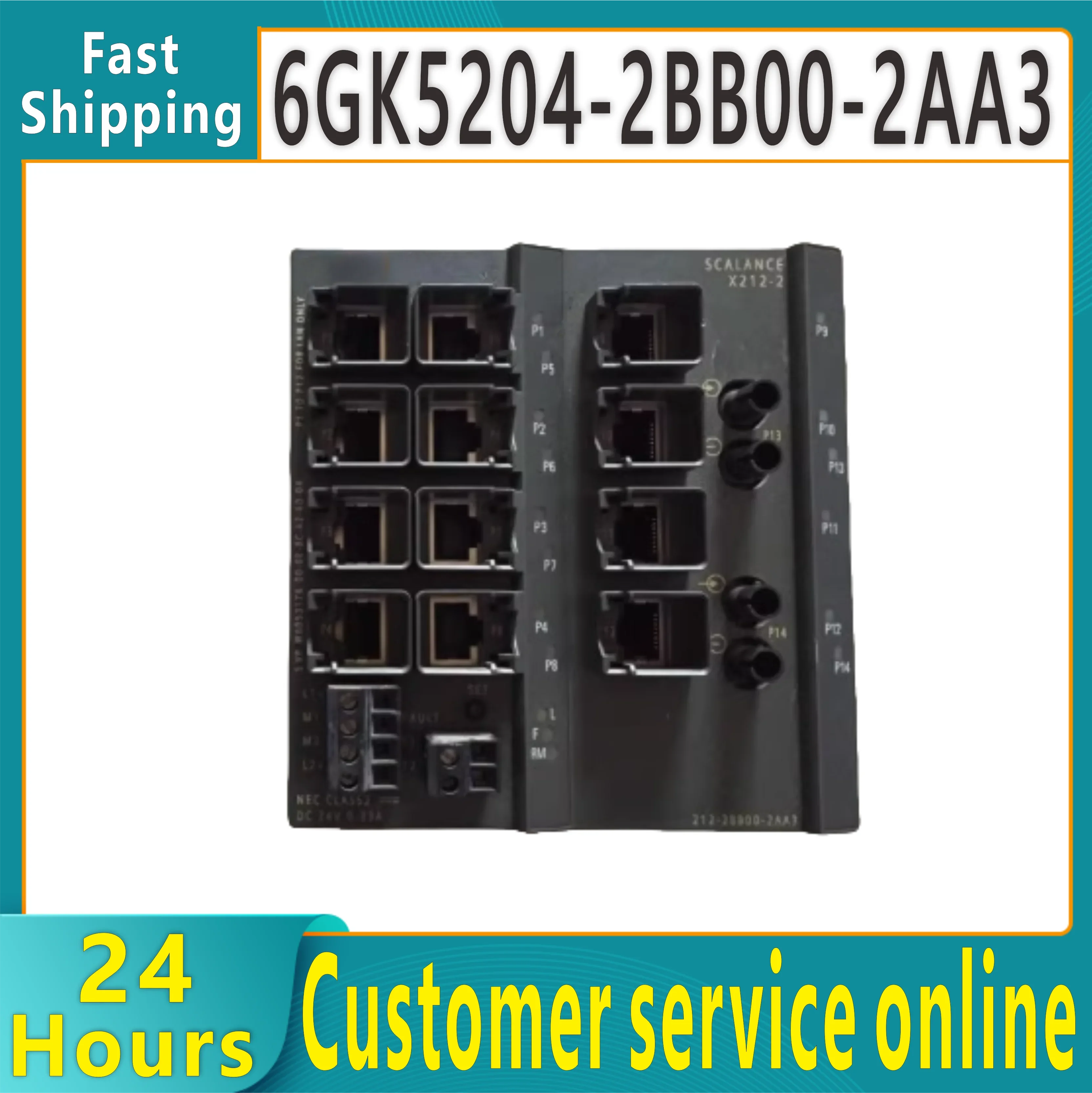 

Оригинальный модуль 6GK5204-2BB00-2AA3 6GK5108-0BA00-2AA3