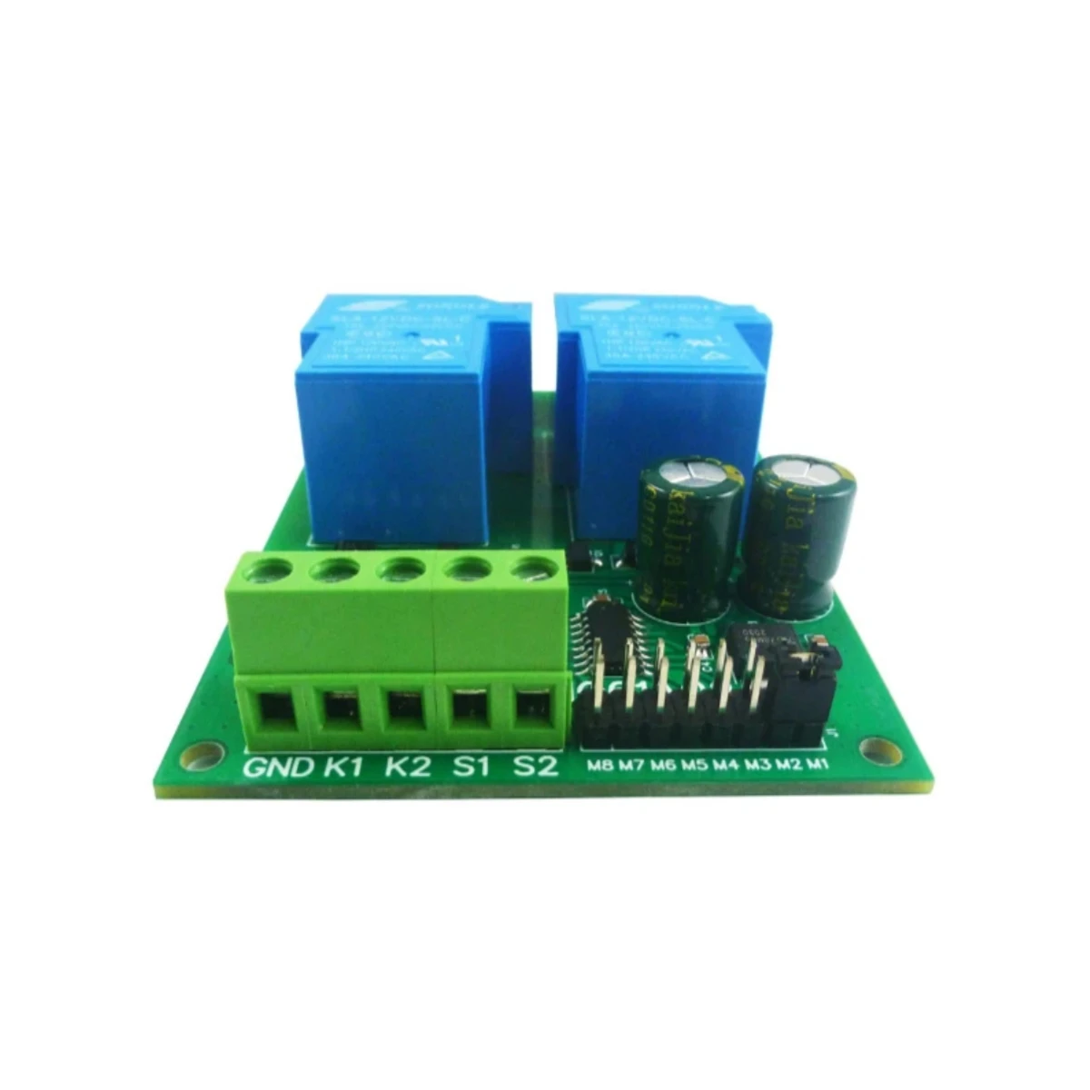 DC 12V 24V 30A Relay Multifunction Motor Forward Reverse Controller with Limit Driver Module for Garage Door Crane Elevator