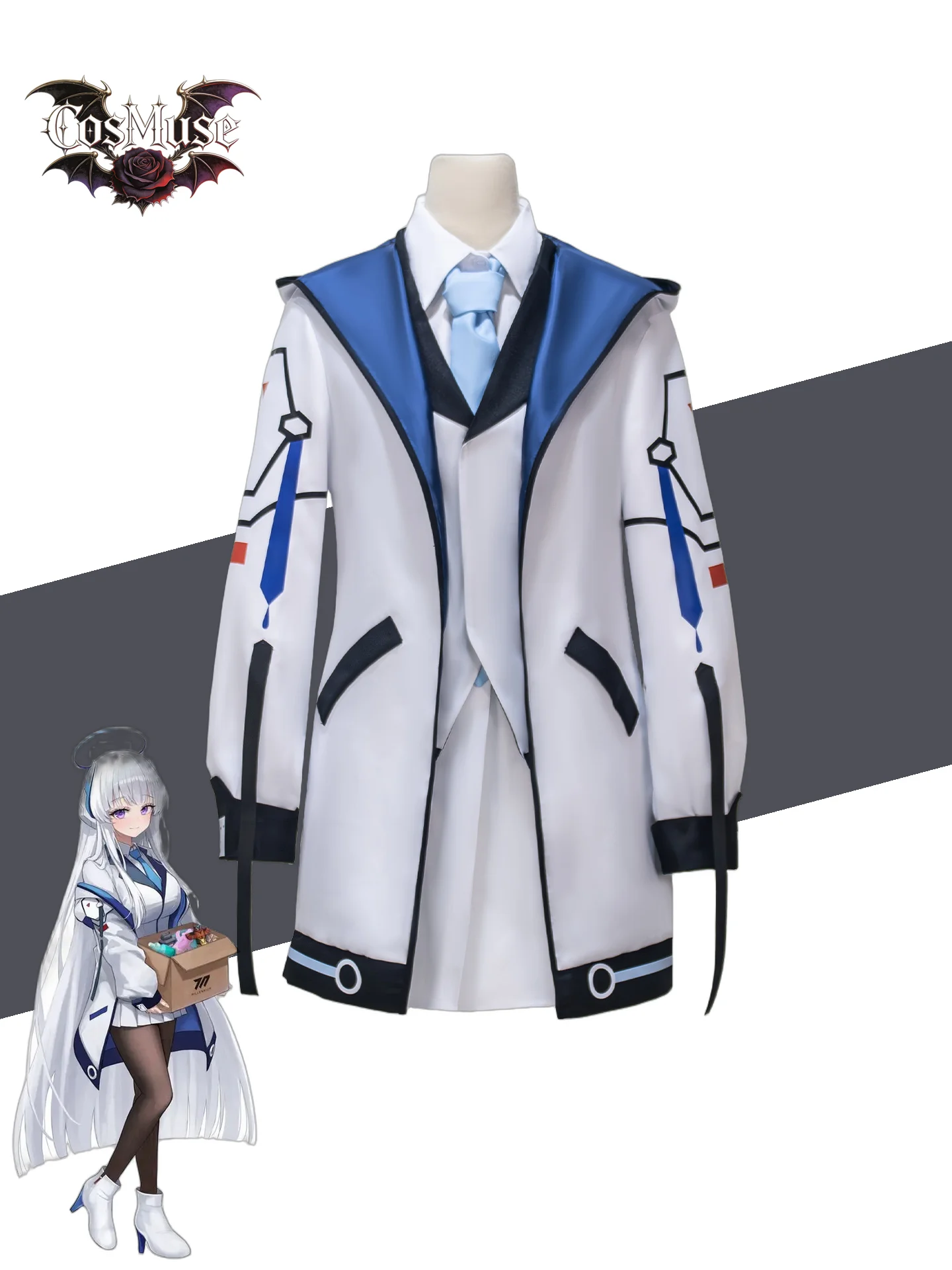 

Roleplay Archive School Cosplay Uniform Wig Carnival Halloween Party