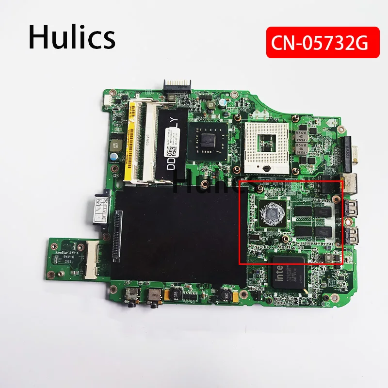 

Hulics Used CN-05732G 05732G 5732G DAVM8GMB8G0 W 216-0728020 GPU Laptop Motherboard Mainboard For Dell Vostro 1088 V1088