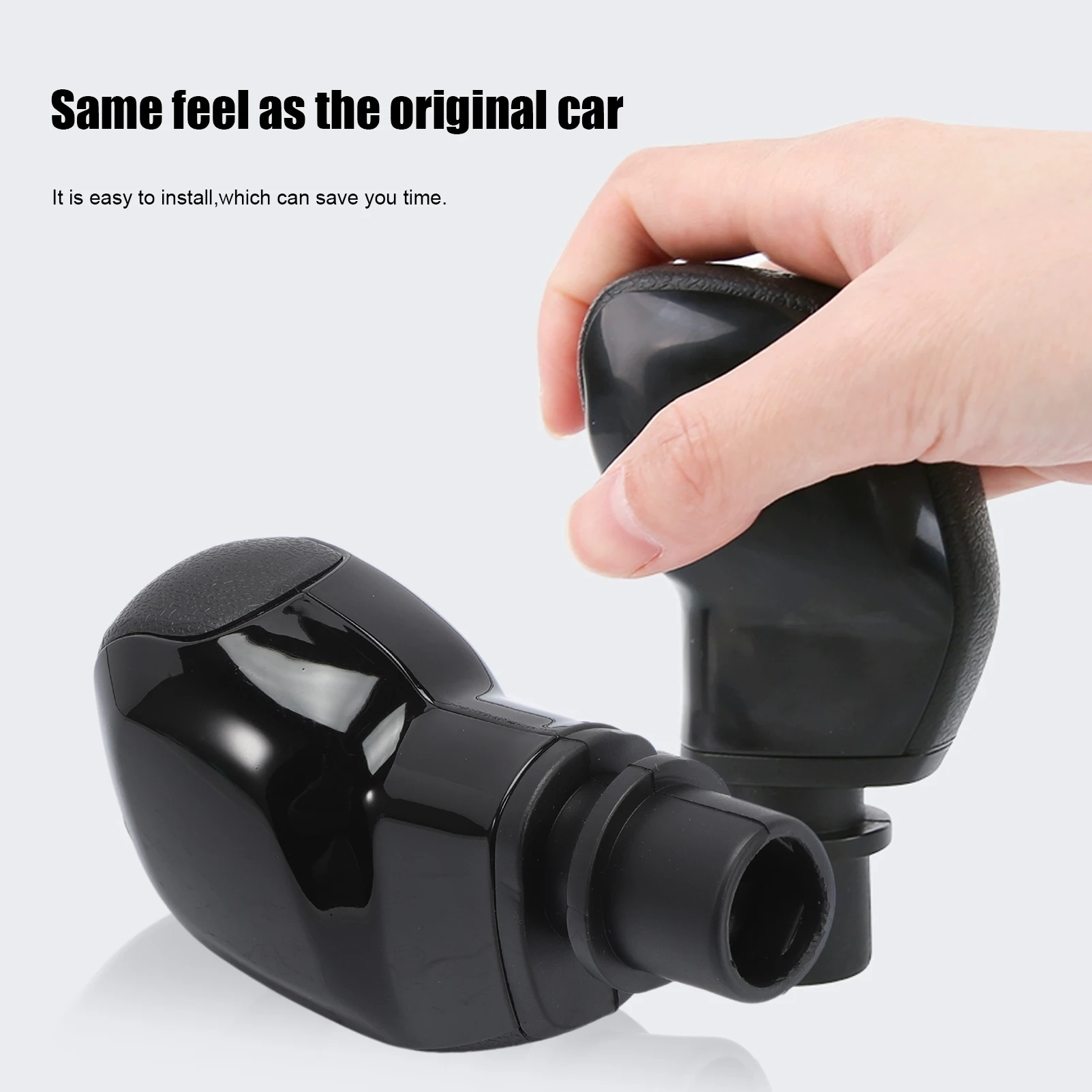 5 Speed Black Gear Lever Knob For Peugeot 208 308 508 2008 3008 Citroen C2 C3 C4 C5 Jumpy Replacement Lens Grip