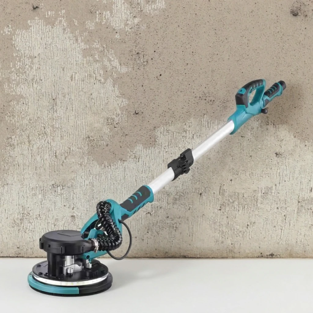 

Industrial Electric Polishing Drywall Sander Variable Speed Foldable Double Lamp Belt Wall Sandpaper