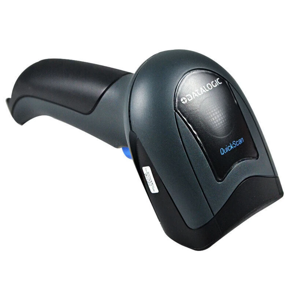 Imagem -03 - Original Handheld 1d Barcode Scanner com Cabo Usb Datalogic Quickscan Qd2131bk Qd2131-usb Novo