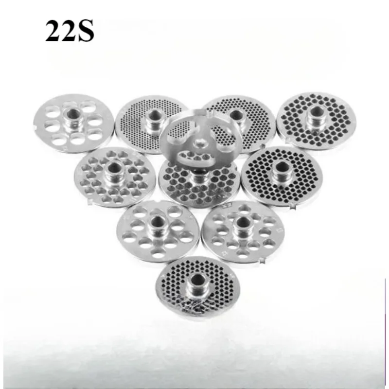 

22S оптоволоконная шайба, мясорубка, отверстие, круглая 3CR13, резак из нержавеющей стали, лезвие мясорубки, решетка, пластина, колбаса, 1 шт.