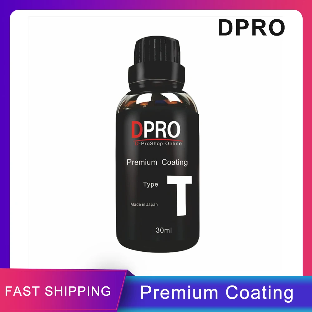 

30ml Dpro Nano Ceramic Car Coating Crystal Plating Solution Clean Car Polish Liquid Glass Anti Scratch Hydrophobic Japan Imports