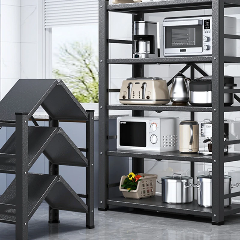 

Customizable Mobile Shelf Storage Warehouse Supermarket Foldable Household Balcony Basement Kitchen