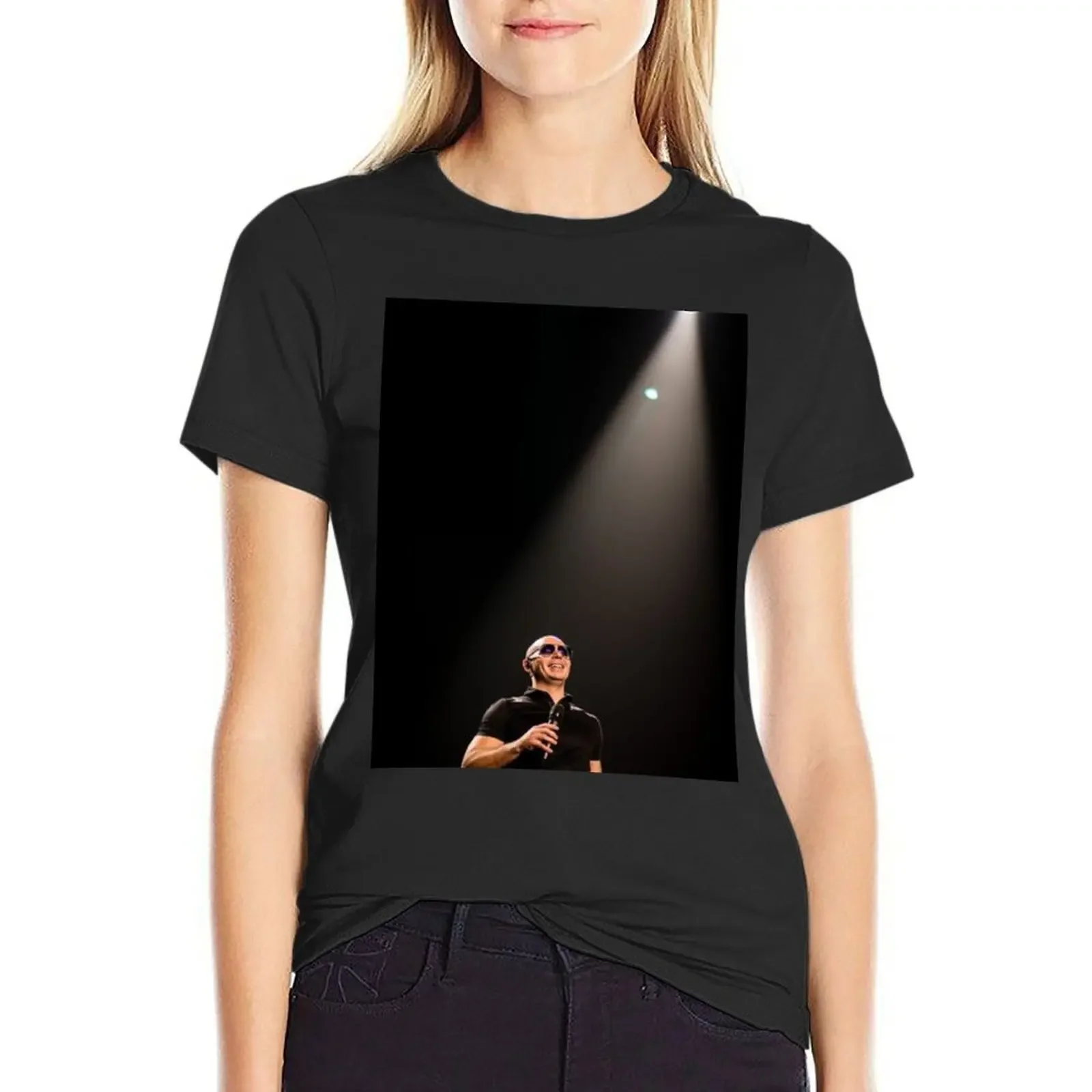 

pitbull concert T-Shirt summer tops summer clothes animal prinfor shirts graphic tees graphic t-shirts for Women