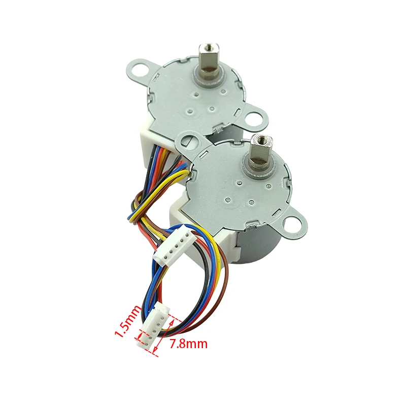 1pcs DC 5V 12V Stepper Motor 24BYJ48-5V / 24BYJ48-12V DC12V 4 Phase 5 Wire Stepper Motor