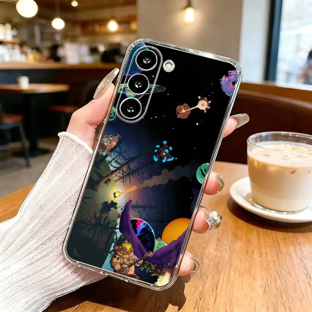 Cool O-Outer W-Wilds Phone Case Transparent Silicone Soft For SamsungA10,12,20,21S,30,31,40,50,51,52,70,71