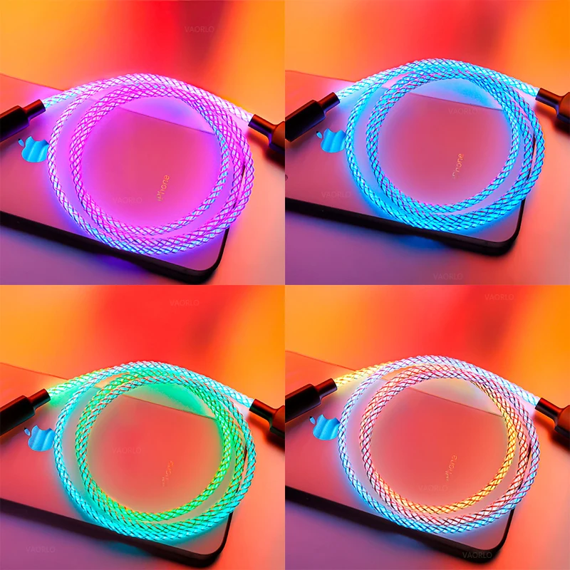 携帯電話用の超高速充電ケーブルフロー,20W,iPhone,Huawei,Xiaomi用