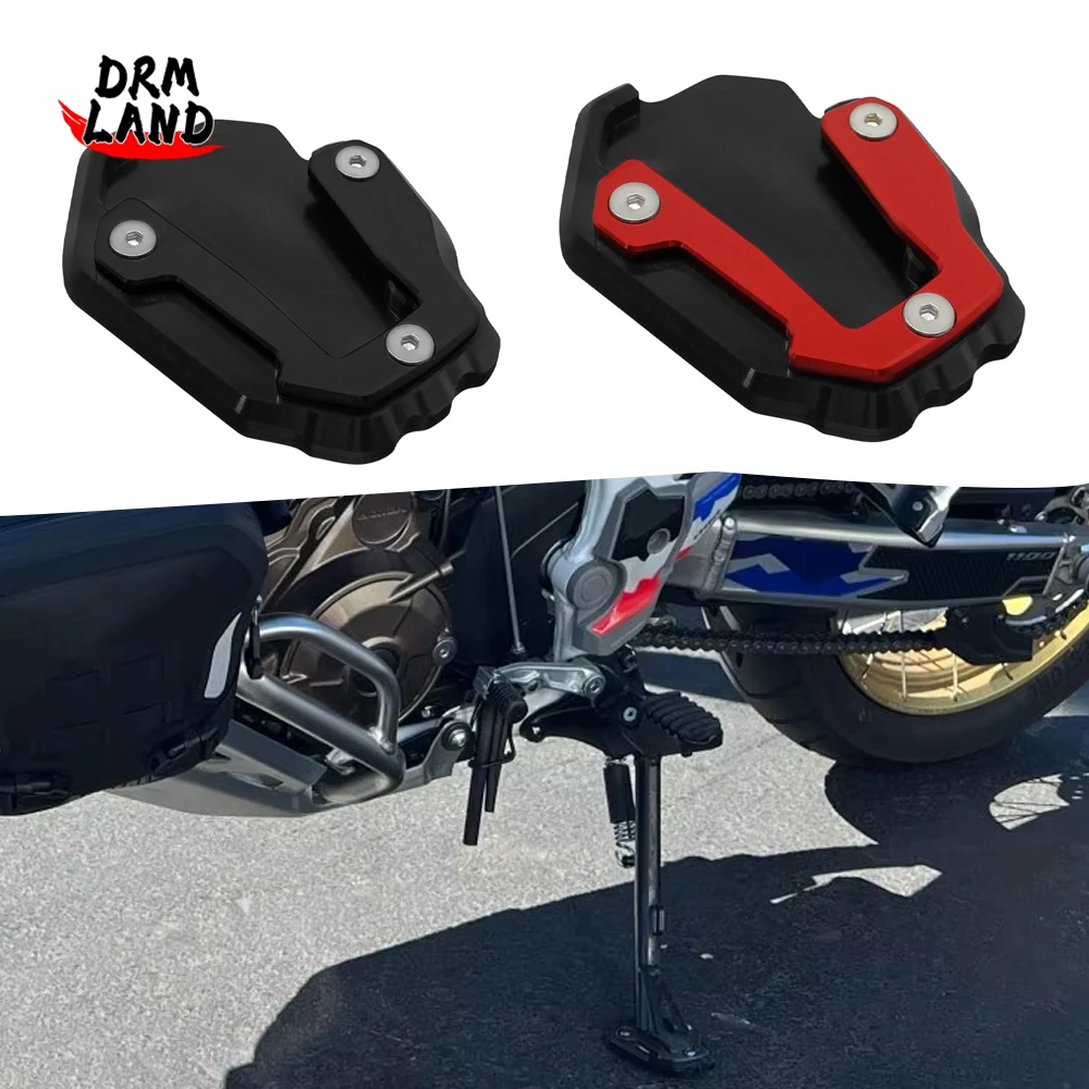 CRF1100L أفريقيا التوأم crf1100l مغامرة الرياضة DCT دراجة نارية الملحقات الجانب مسنده وسادة القدم المكبر دعم لهوندا #1