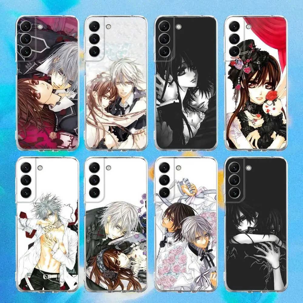 

Vampire Knight Yuki Zero Phone Case Silicone For Samsung S30,S23,21,22,20 Ultra,S20 FE lite,S10,9,PIus Note20ultra Cover Clear