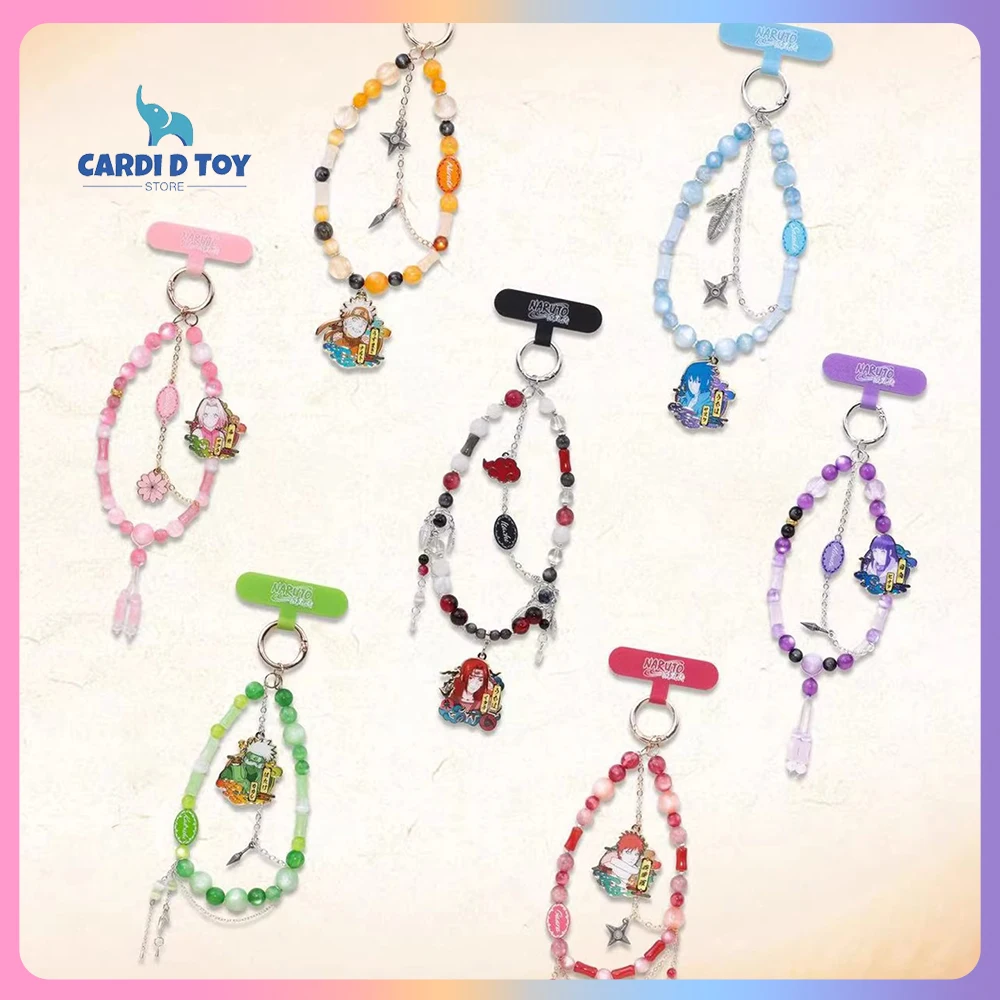 

Новый Оригинальный Брелок-ремешок для телефона Naruto Shippuden, Слепая коробка-сюрприз Eaki, Разноцветные шнурки, Таинственная коробка, Подарок с бусинами в виде персонажей Наруто и Саске