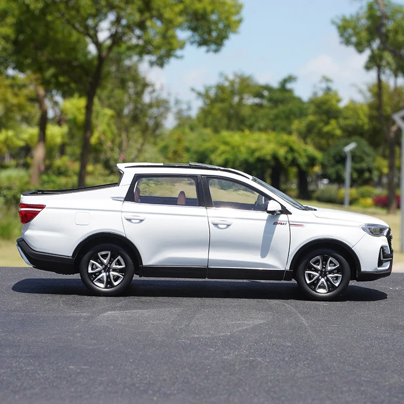 1:18 الأصلي الصين الوطنية الثقيلة شاحنة VGV VX7 بيك اب SUV على الطرق الوعرة مركبة بيك اب سبيكة نموذج سيارة