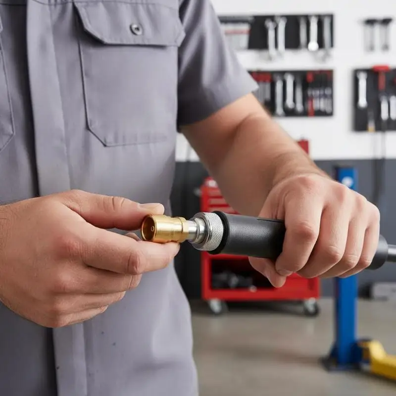 Universal Pressure Washer Tips Multiple Degrees Nozzle 1/4 Inch Quick Connect With Nozzle Holder 5 Spray Nozzle Tips