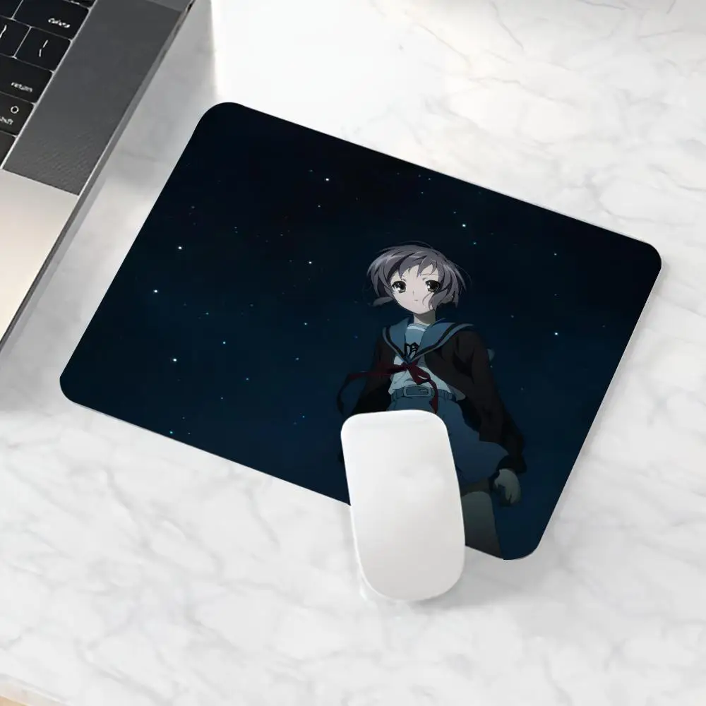 The Melancholy of Haruhi Suzumiya Mouse Pad Game Laptops Small Wrist Protector Supplies Desk Accessories Luxury Notebook Accesso