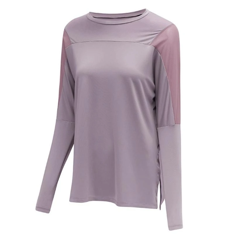Women Loose Fit Sports T Shirt Quick Dry Breathable Short Sleeve for Gym Running X7JD