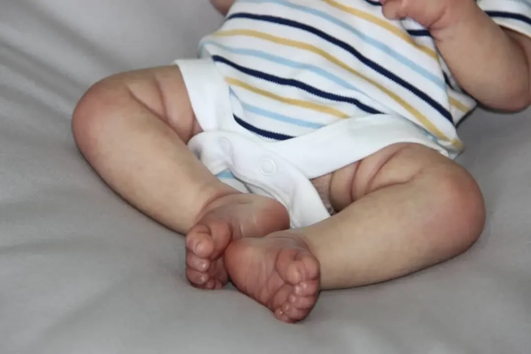NPK 19 ''alta cantidad Reborn Elijah bebé recién nacido piel pintada en 3D venas visibles muñeca artística coleccionable