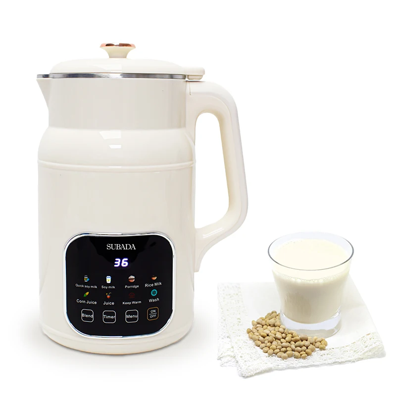 

1750ml Intelligent Sensor Automatic Soybean Milk Machine Hot and Cold Non Dairy Plant Milk Machine Almond Milk Machine