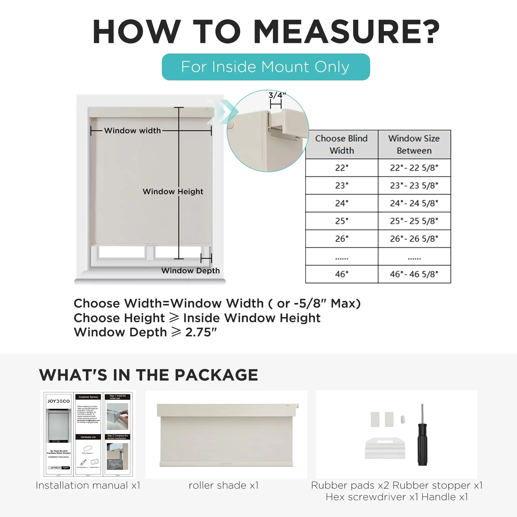2025 حار بيع نمط جودة عالية اللون البيج دليل الربيع سهلة التركيب لا الحفر الستائر الدوارة لنوافذ