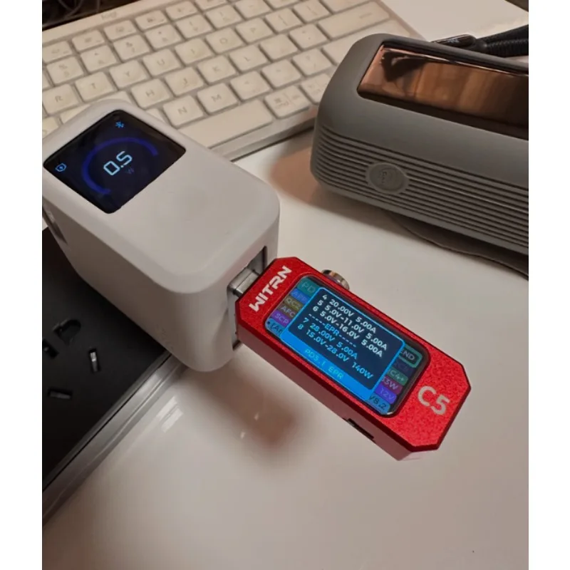 C5 Detector USB Voltage Ammeter PD3.1 EPR Activates 48V Digital Tool