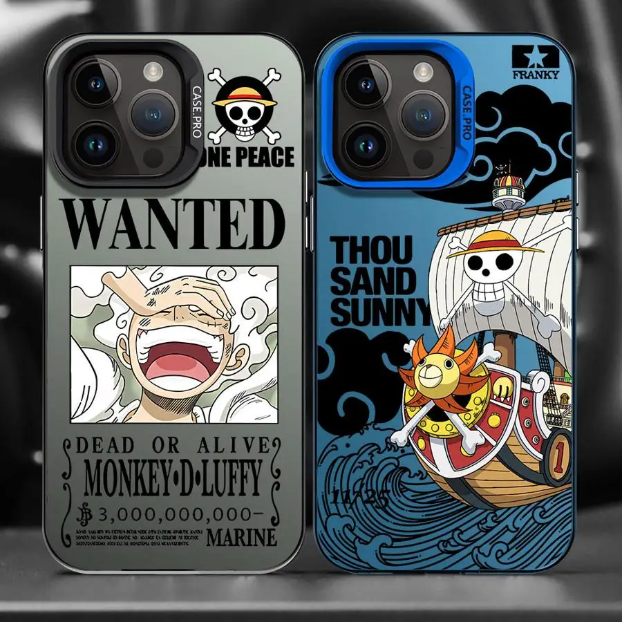 Anime One Pieces Luffys Case for iPhone 17 Pro Max 15 Plus 16e 16 Air XR 14 11 XS 13 12 Back Phone Cover