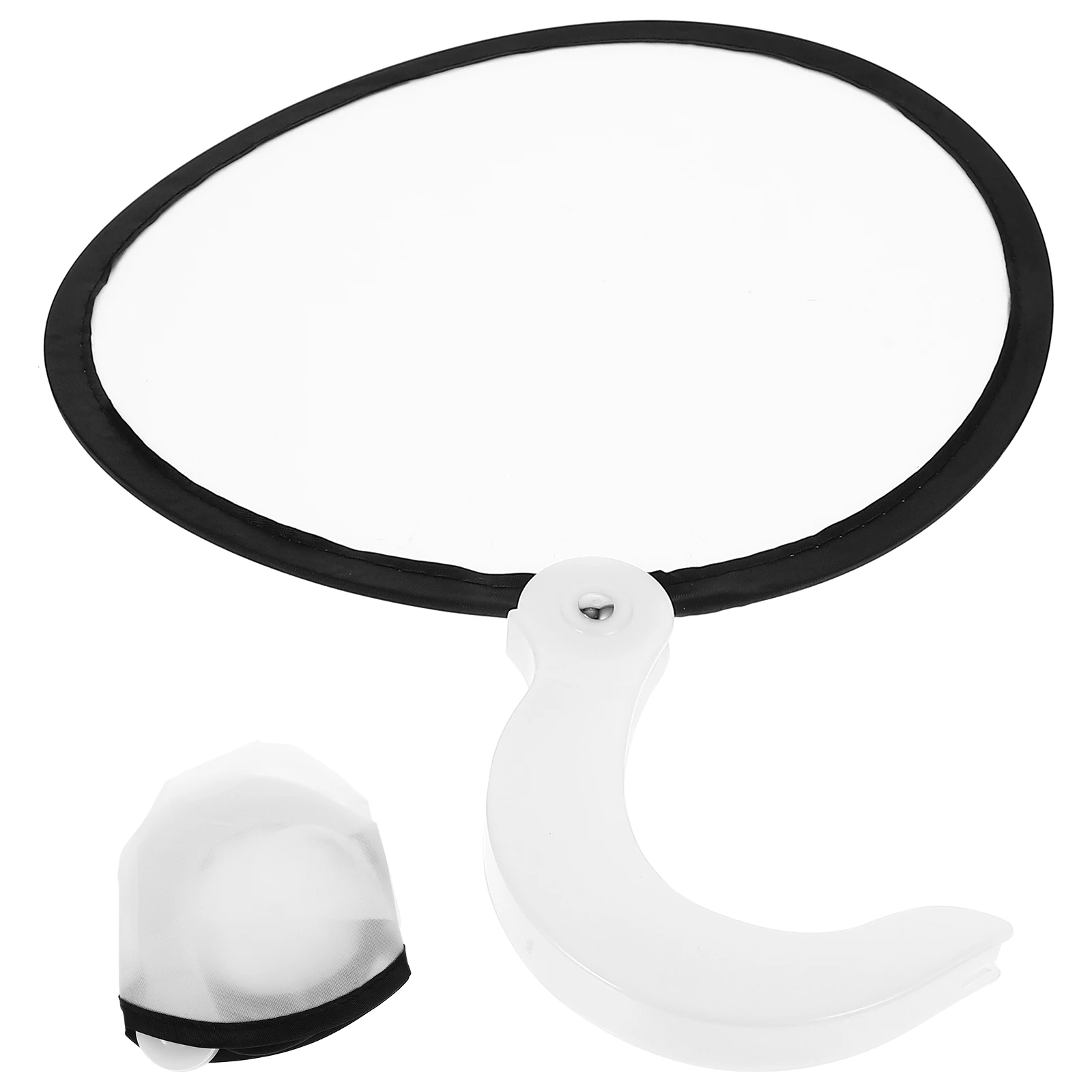 

Folding Foldable Round Handheld Retro Circular For Women Portable Lightweight Prop Traditional Style Performance