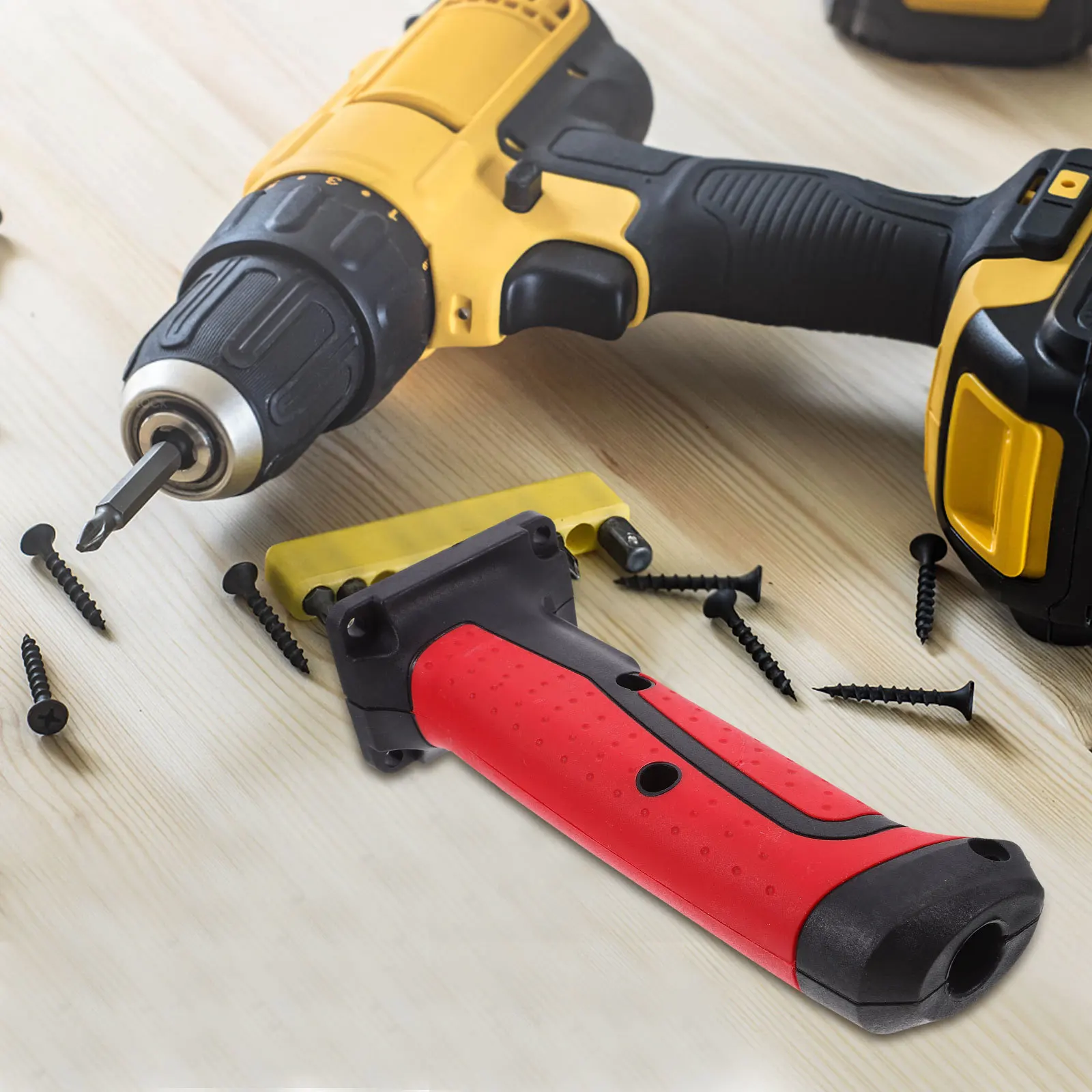 

Impact Drill Switch Handle Universal Replacement Durable Grip for Electric Hammer Electric Drill Mixing Grout Control Accessory