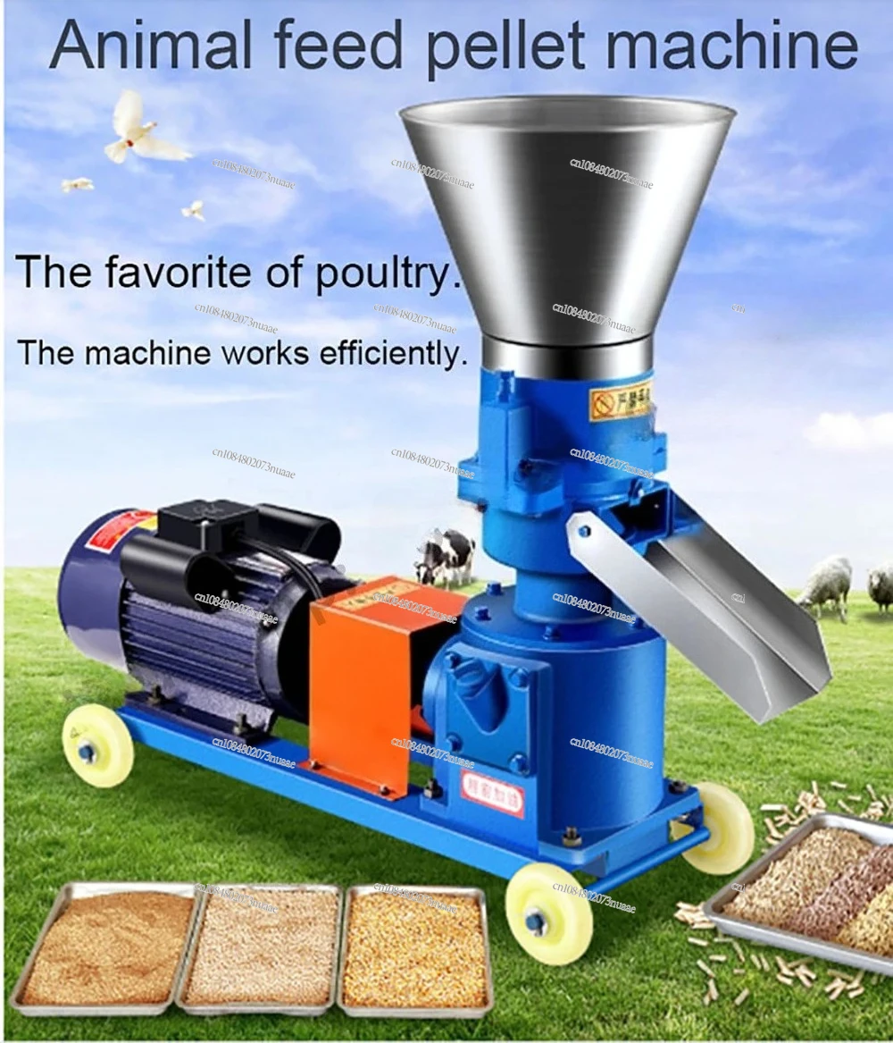 220V/380V 100kg/h-200kg/h Pell - Wood Pellet Making Machine ulasan dan harga