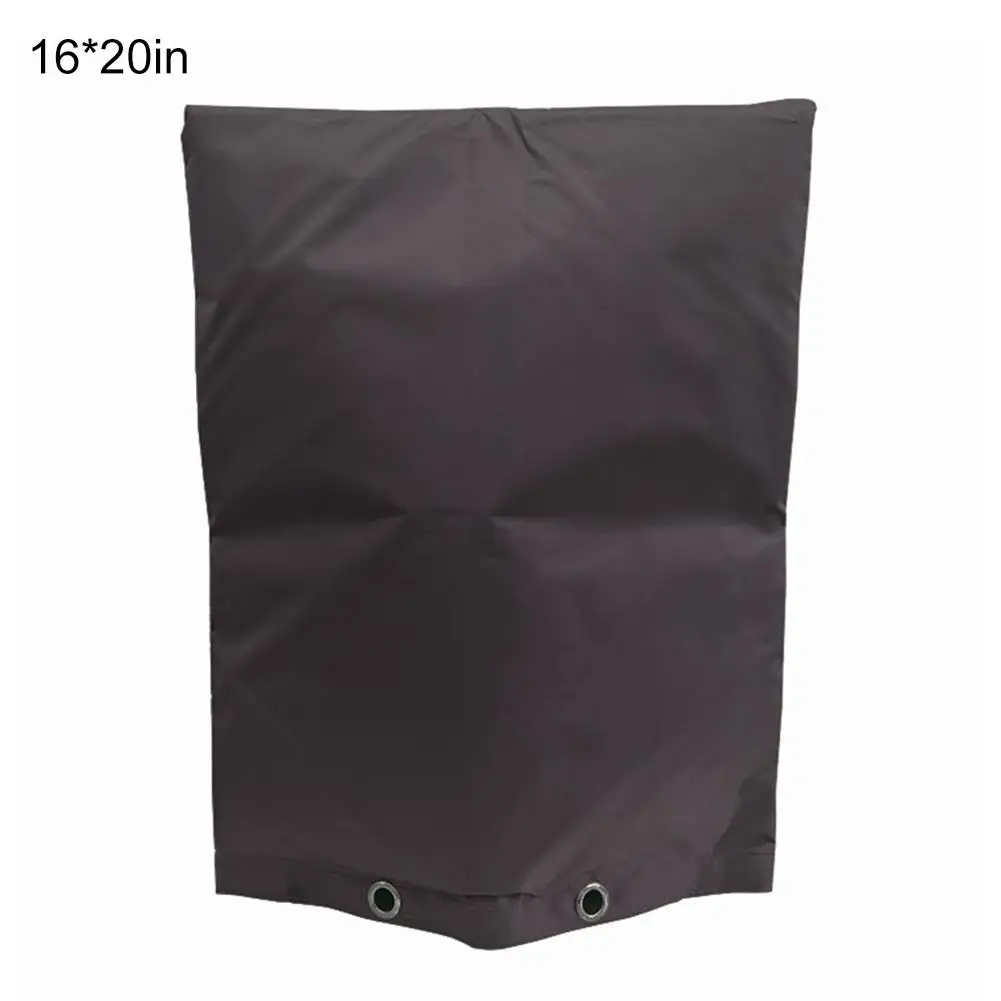 Winter Outdoor Faucet Insulation Cover 420D Waterproof Freeze Protection Bag For Water Taps Garden Faucet Protector
