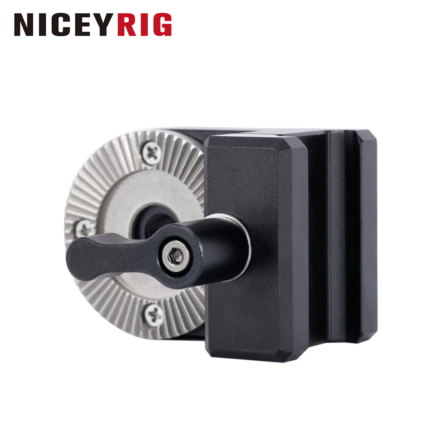 

Niceyrig Nato Rail Clamp with Arri Rosette Mount Comes with 1/4''-20 Arri Locating Holes