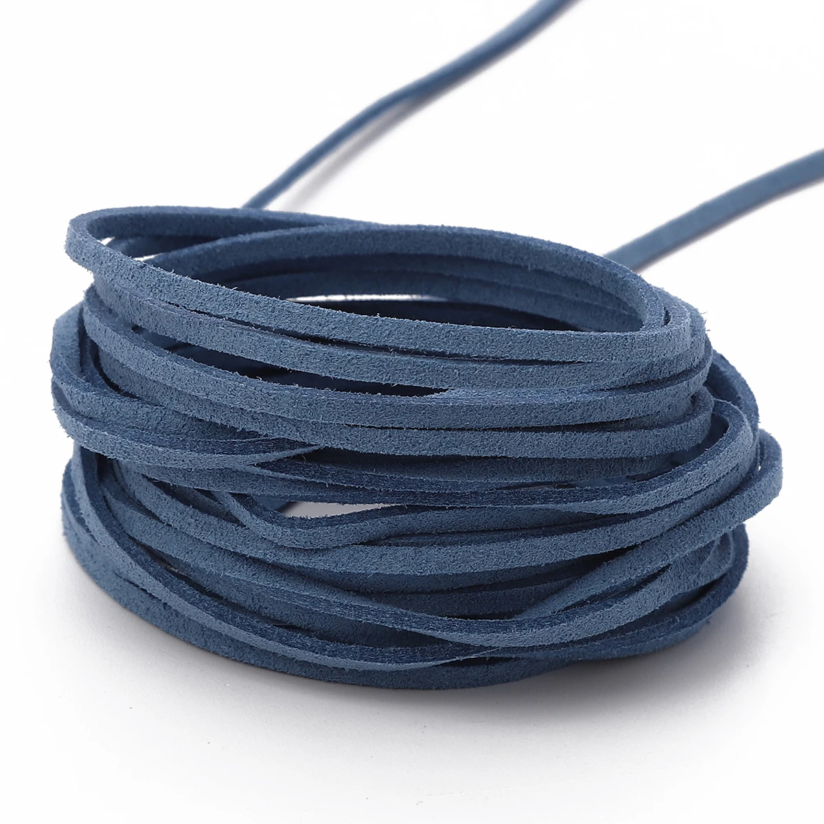 3mm Flat Double Sided Suede Cord for DIY Beading
