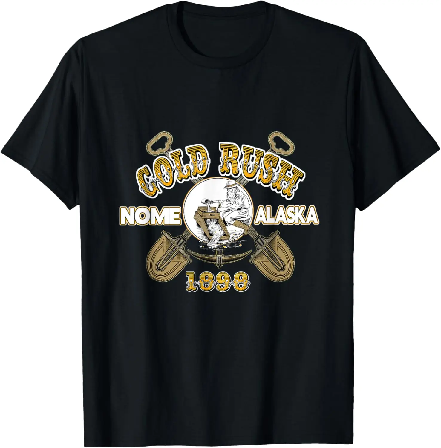 

Футболка Nome Alaska Gold Rush 1898 Steward Peninsula Bering Sea