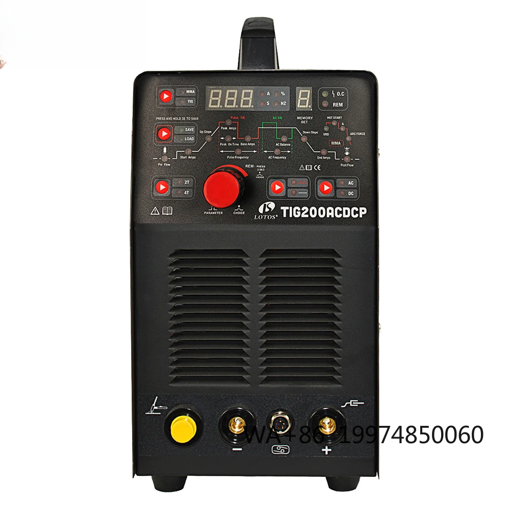 

Tig 200 Dc Igbt Inverter Aluminum Mild Steel 200A Welding Machine Ac Dc Tig Welder with Good Aftersale Service