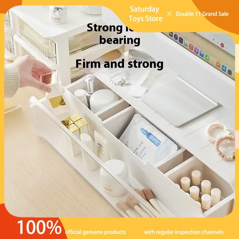 Blind Box Lagerung Display Rack Figur Computer Höhe Stehen Transparent Vitrine Multifunktionale Blind Box Display