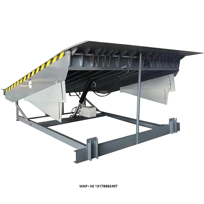 Rugged Steel Dock Plate Premium Quality Hydraulic Unloading Industrial Dock Leveler