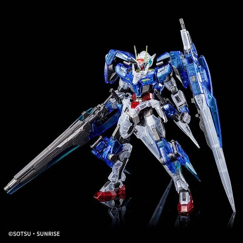 Hobby Japan Bandai Original Gundam Model Kit Anime Figure EXPO MG 1/100 00 Seven Sword Action Figures Collectible Model Kit