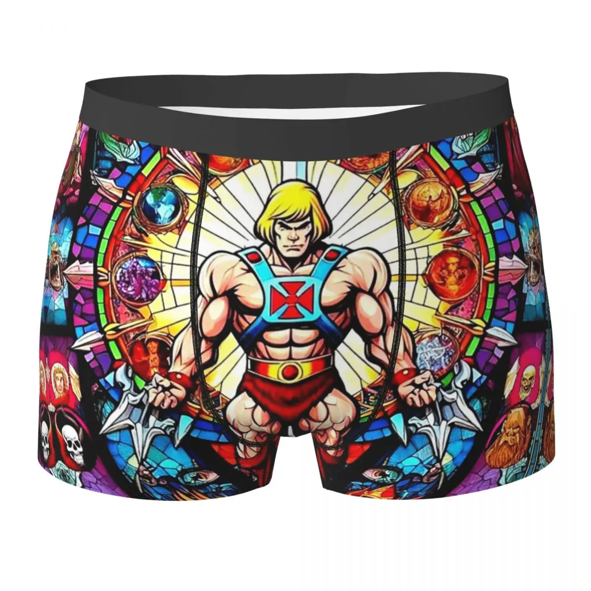 

Трусы-боксеры, шорты I Have The Power, трусы He-Man, мужское вентилируемое нижнее белье для Homme, мужской подарок бойфренду